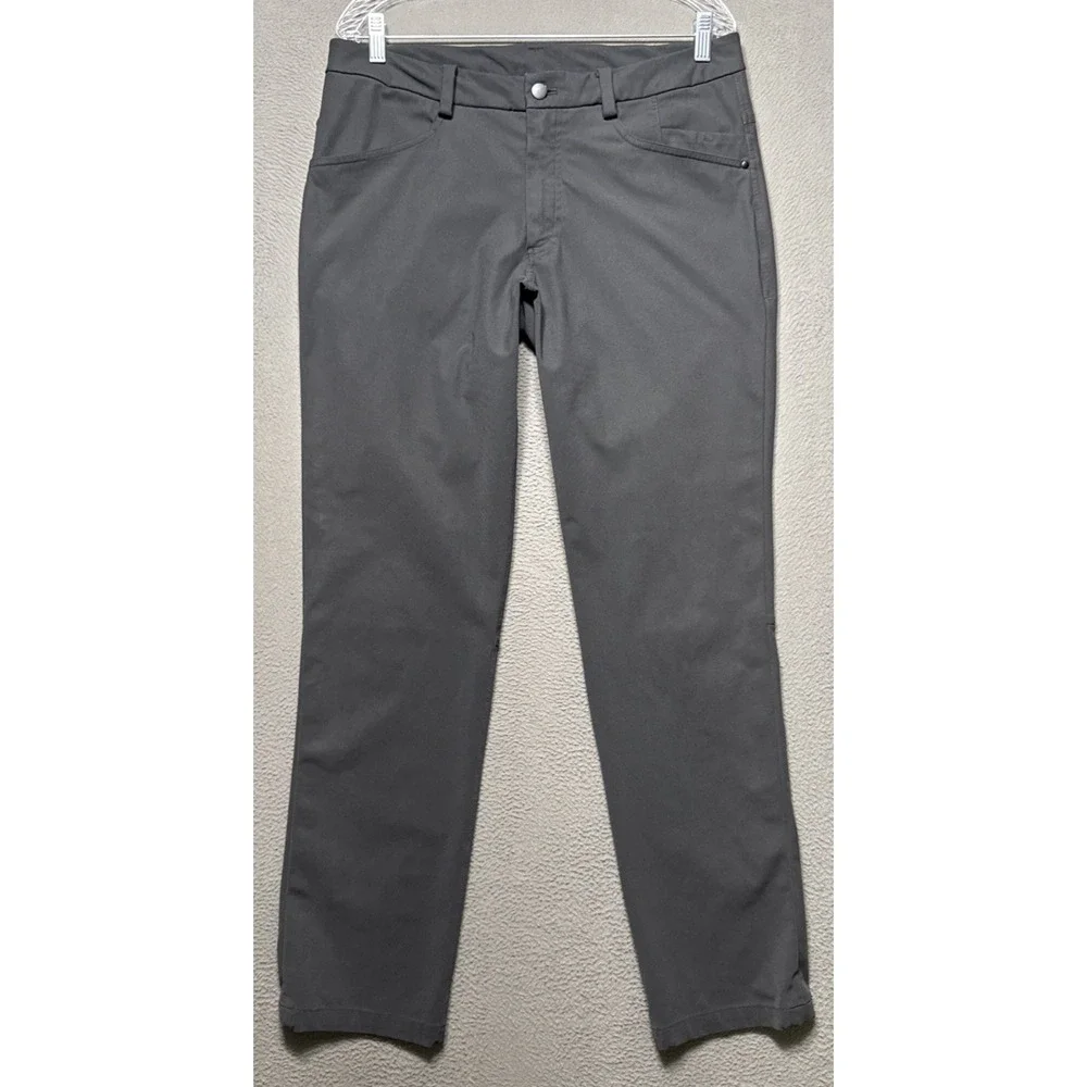 Lululemon ABC Pants Mens Sz 36 (34x33) Performance Golf Tech Neutral Minimalist